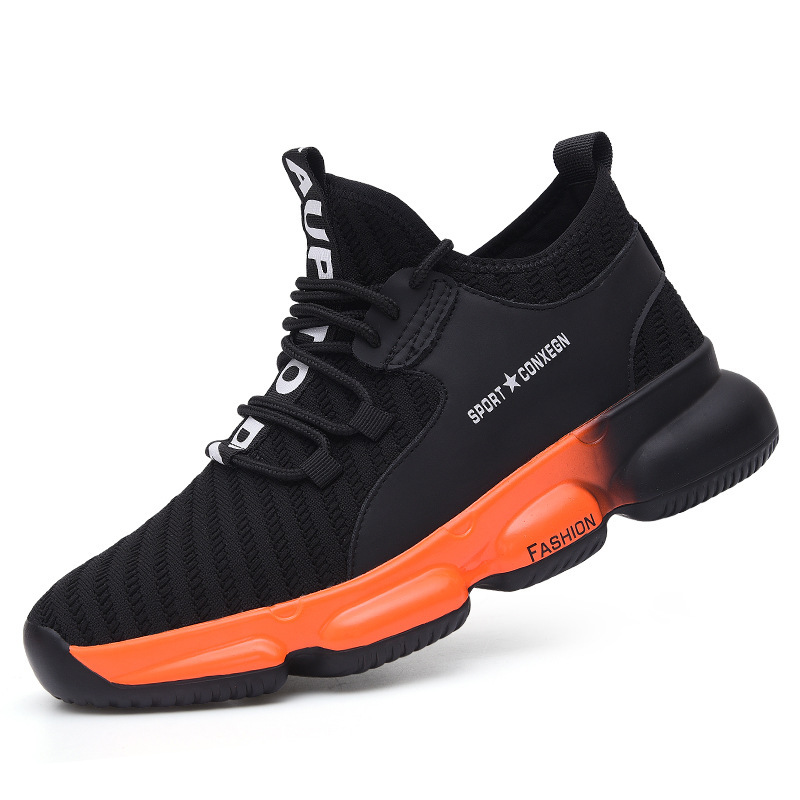 厂家直销劳保鞋男防砸防刺穿轻便透气柔软防滑安全鞋工作鞋防护鞋