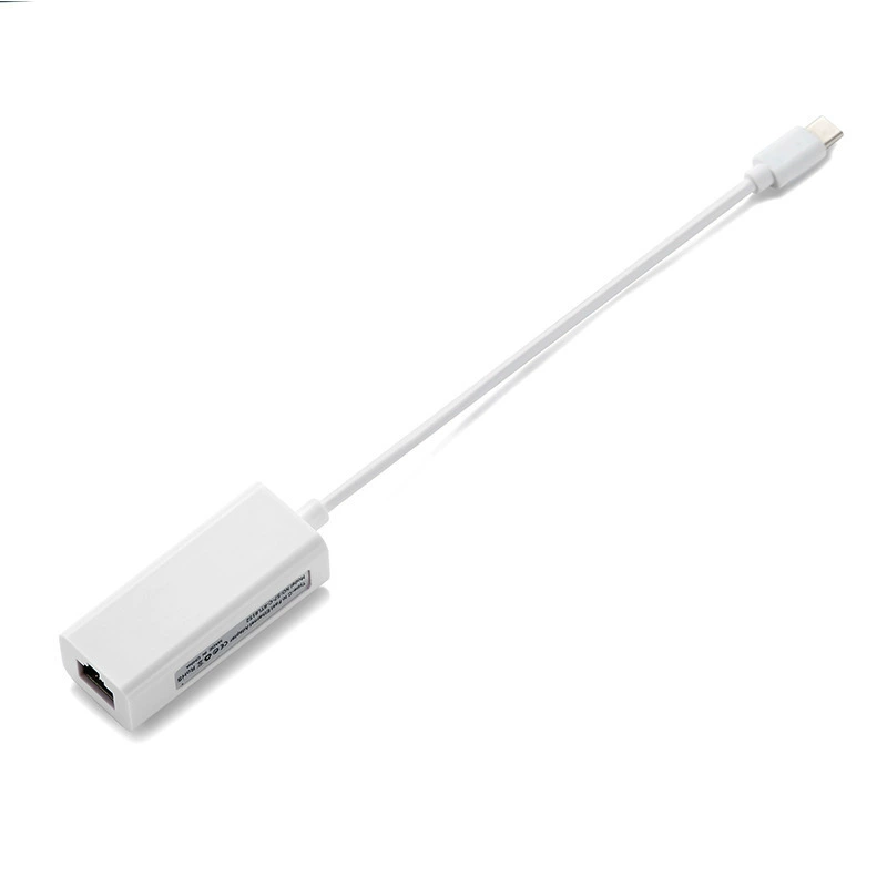 Беспроводной Type-C 100М проводная сетевая карта TYPE-C на RJ45 сетевой кабель внешний сетевой порт 8152 преобразователь