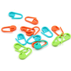 Colored Pin Labeling Yarn Marker Clip Fastener Plastic Marker Pin Weaving Tool