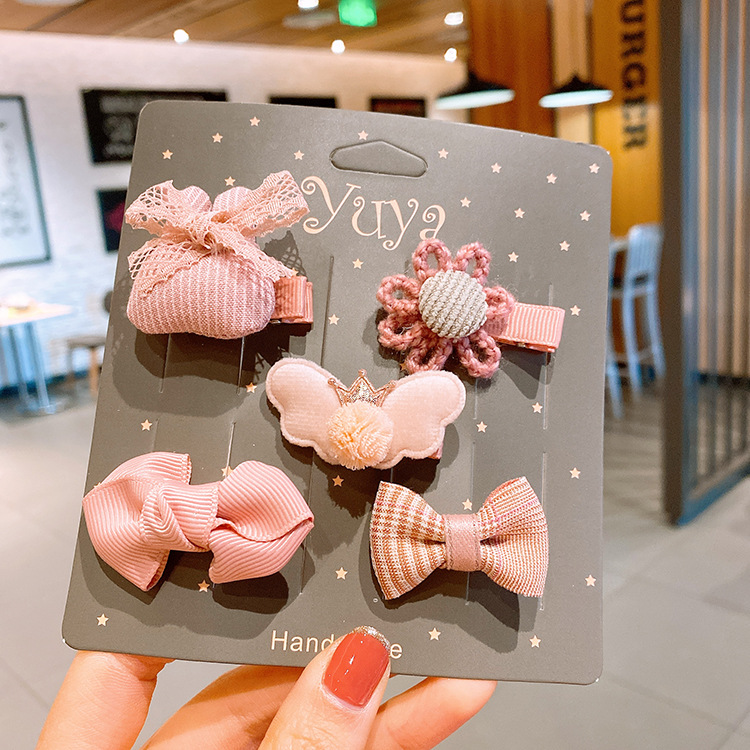 Childrens hair accessories princess crown headdress Korean baby sweat