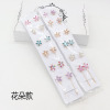 Set, hair accessory from pearl, shampoo, hairgrip, new collection, flowered, wholesale