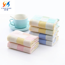 双层纱布儿童小毛巾婴儿宝宝口水巾擦脸巾超市礼品厂家批发