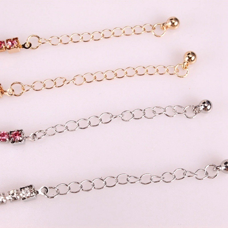 Creative Rhinestone Small Butterfly Anklet  Tassel Foot Decoration Wholesale display picture 6