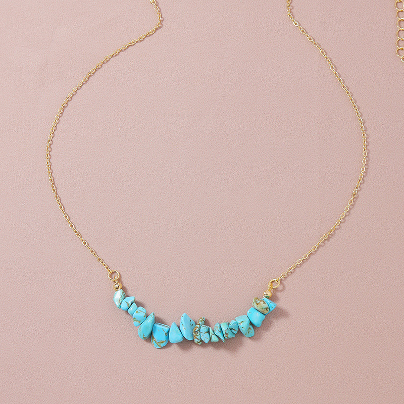 Hot Selling Fashion Jewelry Crushed Stone womenu0027s Necklace