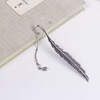 "Ancient Wind Book Sign" Classical Chinese style ancient style birthday small gift girl literary and creative metal feather book visa