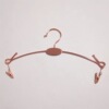 Metal Underwear rack thickening Bold Super Bras non-slip Clamp Rose Gold Iron Clothes hanging coat hanger Cross border