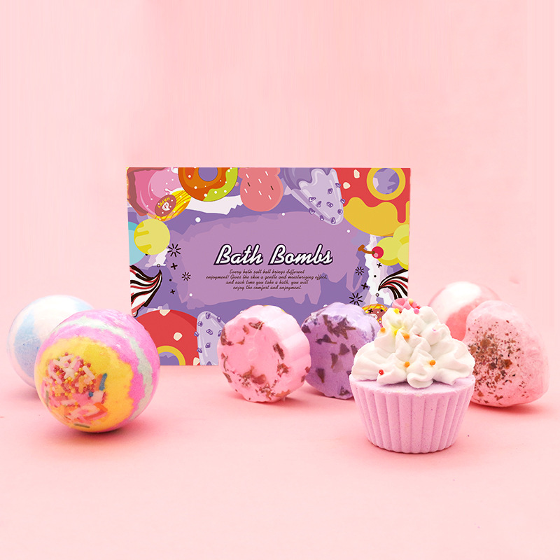 Colorful Bath Salt Set