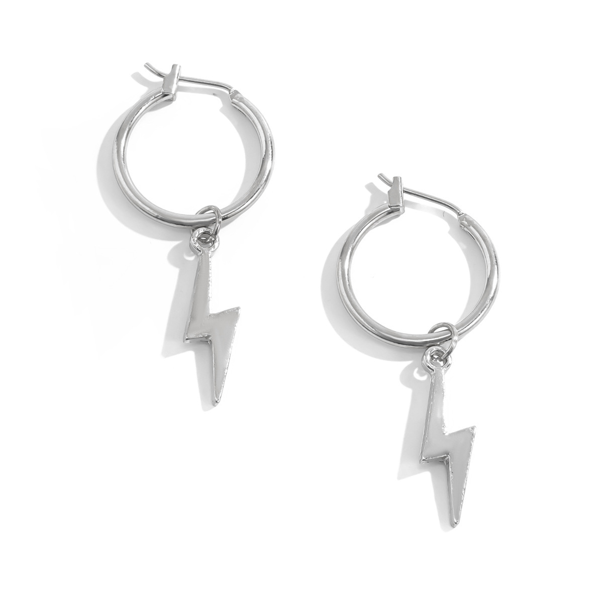 Simple Small Lightning Fashion Earrings display picture 3
