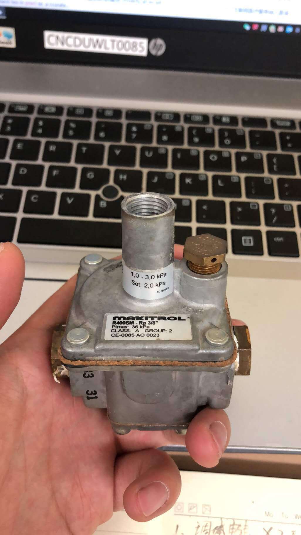 美国Maxitrol授权代理 减压阀R400SM-Rp3/8 原装正品库存200个