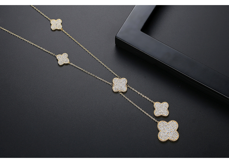 Long Korean Dress Pendant Necklace Simple Fashion Necklace Wholesale Nihaojewelry display picture 5