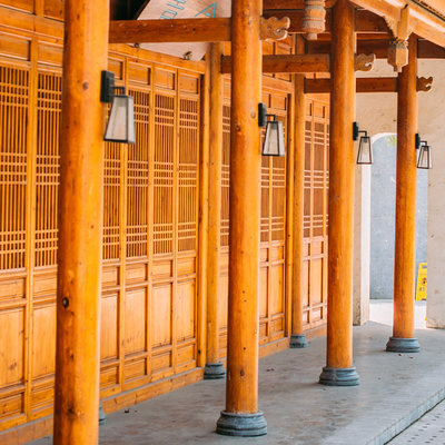 東陽木雕仿古門窗實木花格寺院古建園林中式門窗镂空花格木門定制