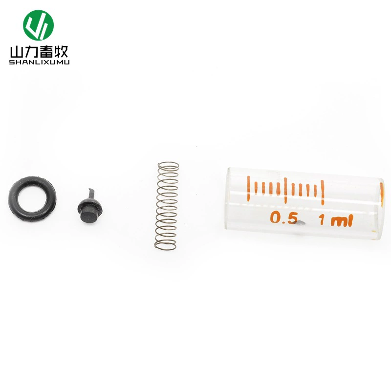 Shanghai Bell Brand A-образный непрерывный шприц 1 мл (ранее Yashen Lianzhu) 2 мл стеклянная Запасная трубка с пружиной