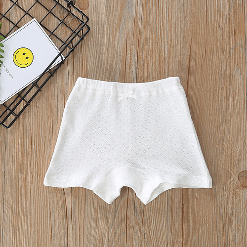 Distribution on behalf of all seasons mesh hollow white cotton children's men's and women's boxer briefs leggings briefs bread pants