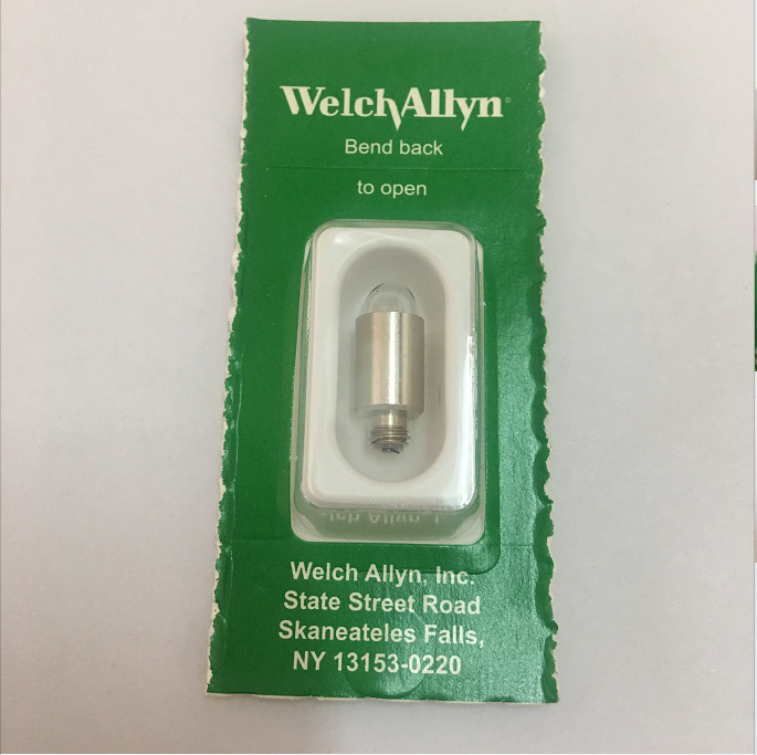 Welchlyn 03700 HPX 037 bulb 3.5V fundus examination endoscope 18100 Streak