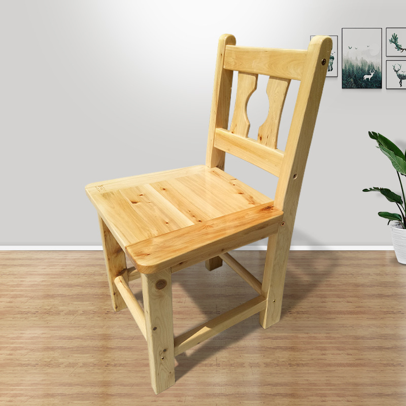新款實木兒童靠背椅幼兒園桌椅幼兒大班學習椅35高木質小靠背椅
