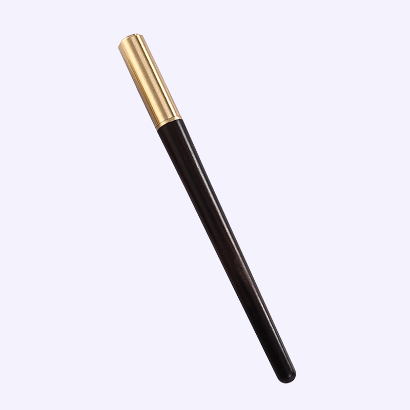 Fábrica en stock pluma de metal pluma de gel pluma de publicidad pluma de regalo de negocios pluma de madera de latón Logotipo de letras