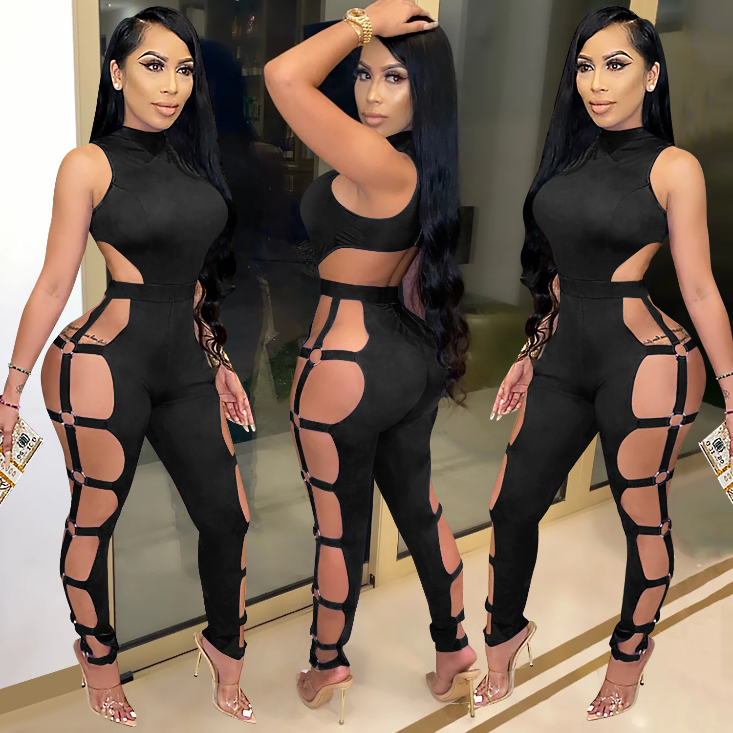 Sexy Hollow Jumpsuit NSXYZ68537