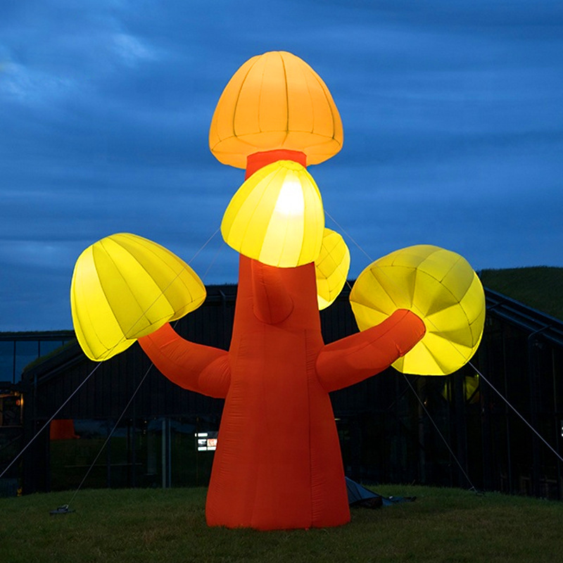 充气立体发光灯树夜间发气模舞台装饰活动庆典厂家直销卡通气模