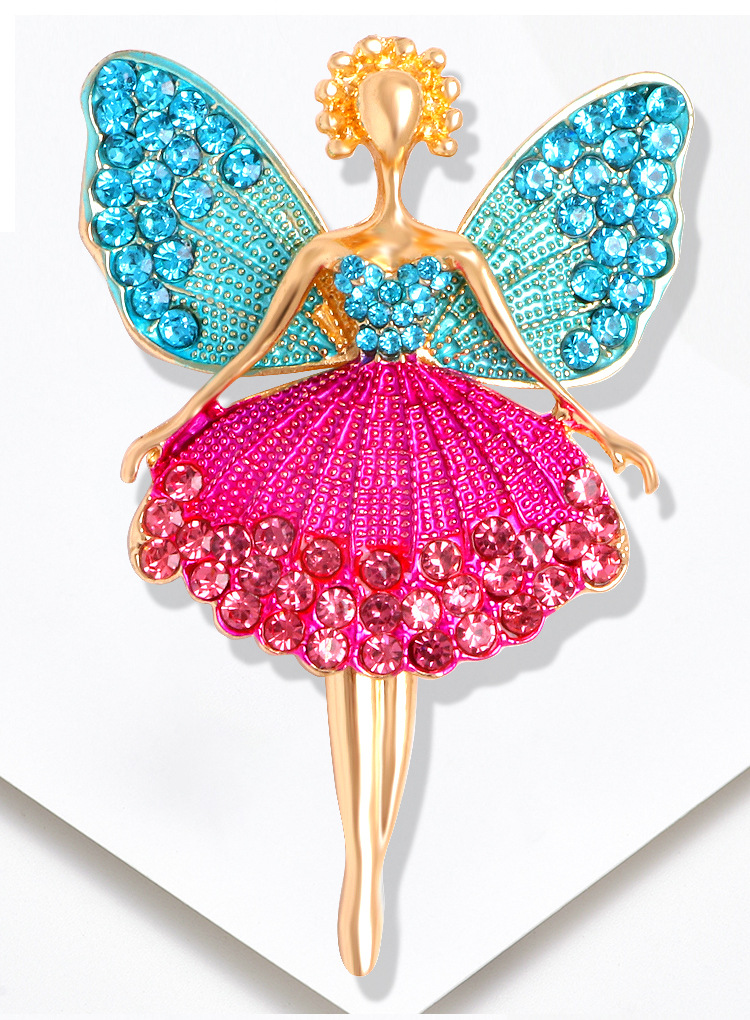 Elegant Sweet Ballet Dancer Alloy Women's Brooches display picture 6