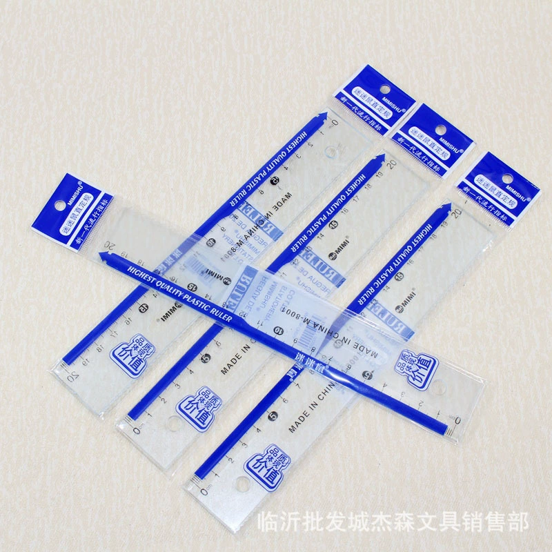 20 см прозрачная линейка 20 см пластиковая линейка рисунок инструмент для рисования Студенческая линейка студенческие канцелярские принадлежности