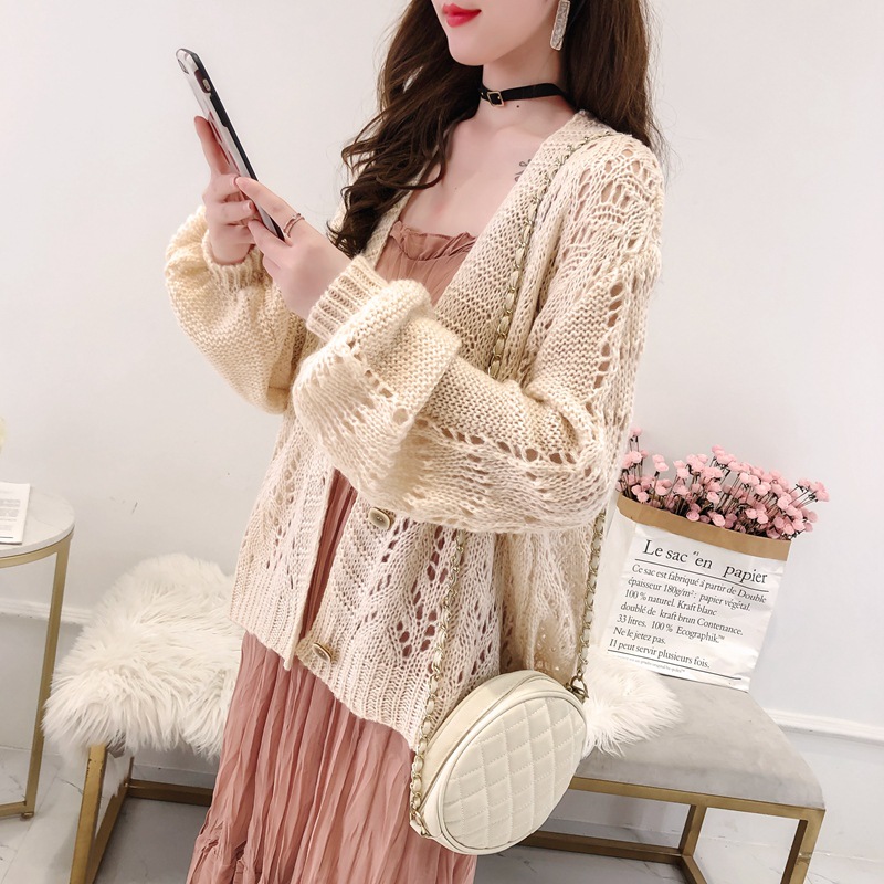 實拍2020秋裝新款韓版大碼女裝胖MM200斤穿孕婦短款針織開衫外套