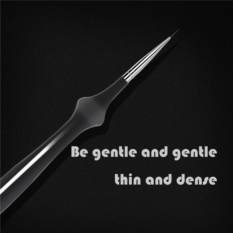 Fábrica directa barra transparente clavo dibujo pluma clavo cepillo pintura pluma talla pluma dibujo pluma