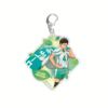 Volleyball Teenagers Around the keychain, Shadow Yaoshan Feixiong Riyue to Xiangyang Lonely Claw to grind Xigu Xiyi Key Pendant