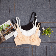 一件代发 无钢圈舒适吸汗棉款哺乳内衣一片无缝罩杯大胸显小文胸