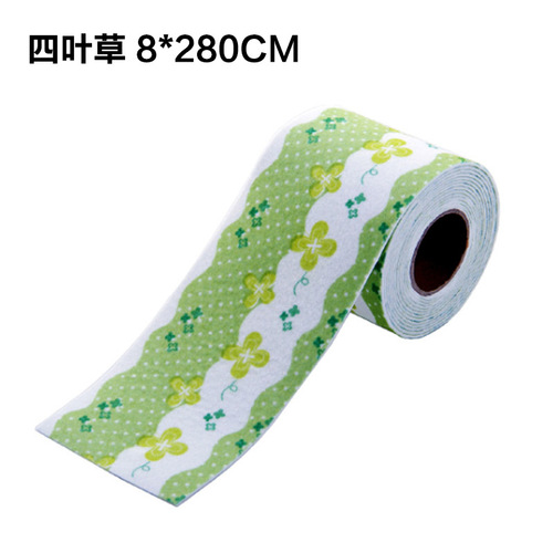 Home self-adhesive kitchen sink washstand waterproof stickers wash basin anti-fouling electrostatic water-absorbent stickers bathroom toilet stickers
