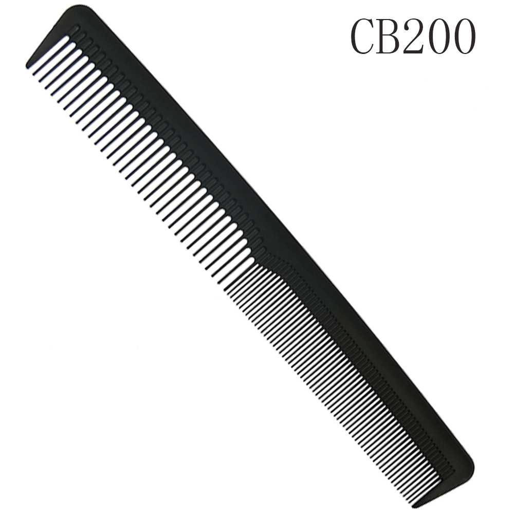 碳纤维梳子  平头寸头裁发梳 碳梳