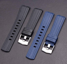 欧米咪茄新海马300橡胶表带原装款式海马硅胶手表带20mm 手表配件