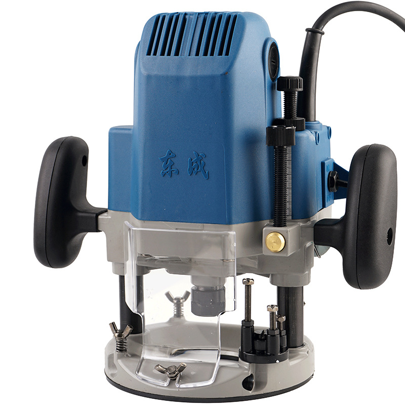 Venta al por mayor Dongcheng baquelita M1R-FF04-12 de fresado máquina de grabado eléctrica ranurado máquina de recorte engrosada base