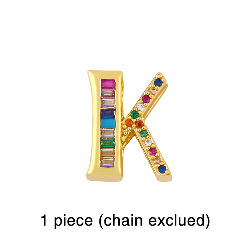 explosion accessories mesh bracelet personality DIY26 letter mesh belt bracelet couple wholesale nih