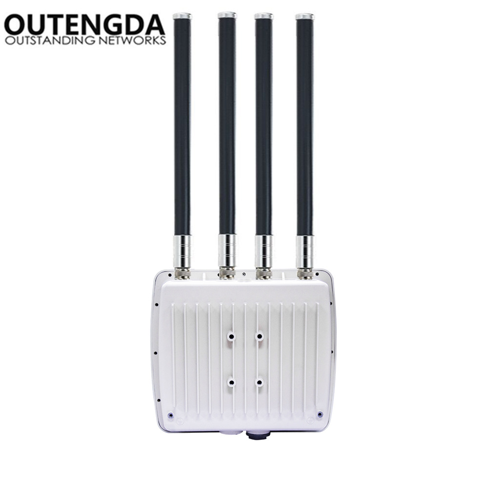 1200M双频大功率户外无线AP公园景区农场村工厂wifi路由器基站