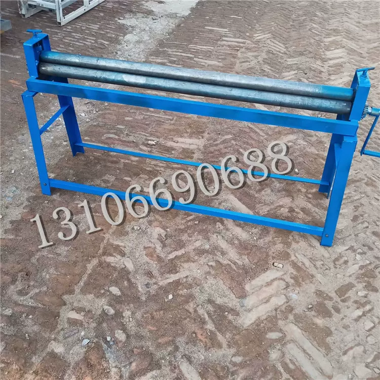 厂家生产 手动卷圆机 钢管铁皮 机 不锈钢滚筒卷板机床