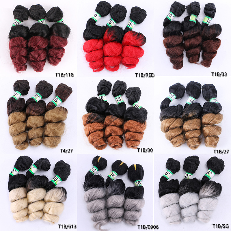 Chanxiu wig chemical fiber high temperat...