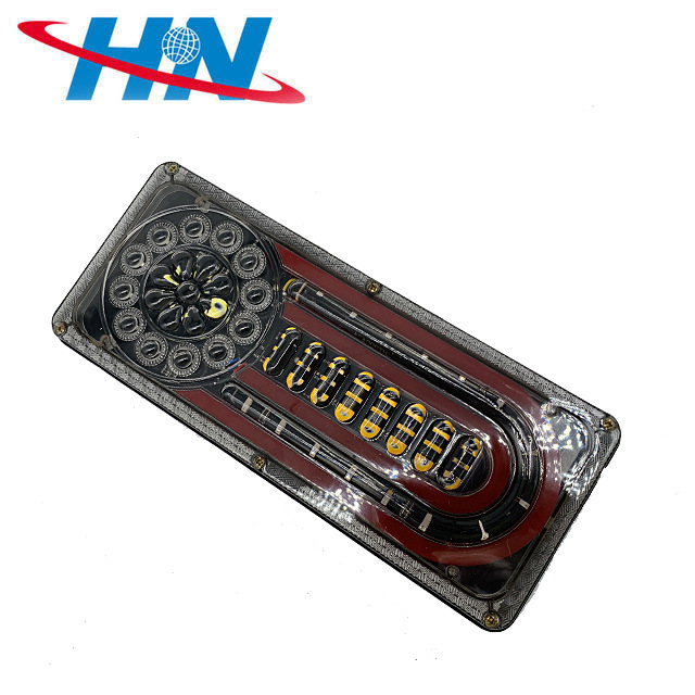 Camión camión bomba remolque 24VLED brillo fresco luz trasera luz de freno conjunto de luz lateral