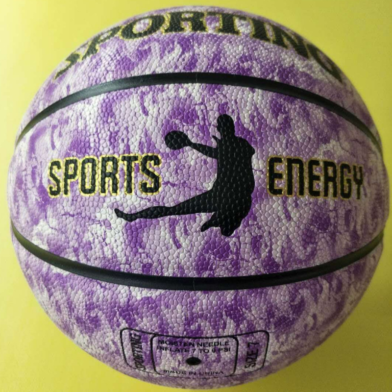 厂家来样定制水泥地不伤手超纤吸湿pu57号比赛训练标准高品质篮球