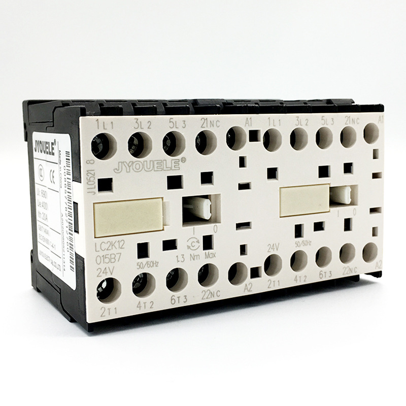 LC2K1601小型低压联锁可逆接触器 CJX2K1601N 常闭辅助 交流线圈