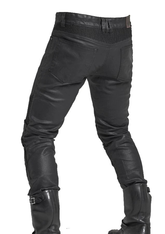 Fábrica directa cuatro estaciones a prueba de viento ciclismo pantalones motocicleta vintage jeans motocicleta pantalones actualización con revestimiento de protección