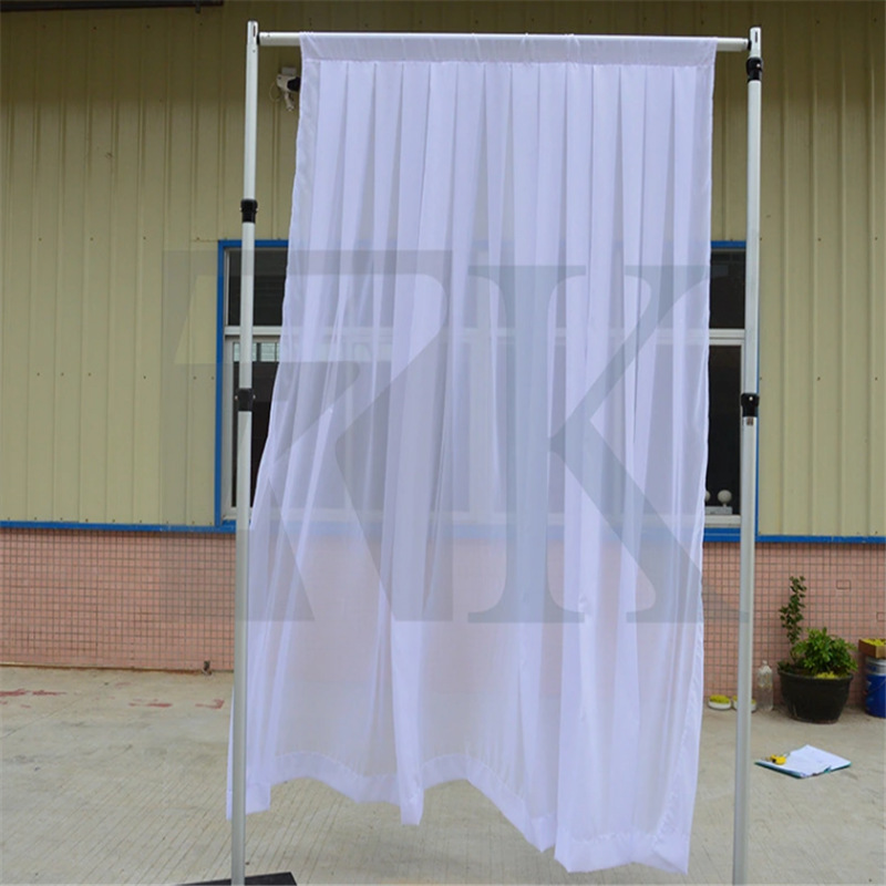 伸缩管幕布铝合金窗帘架 背景搭建 多节支架