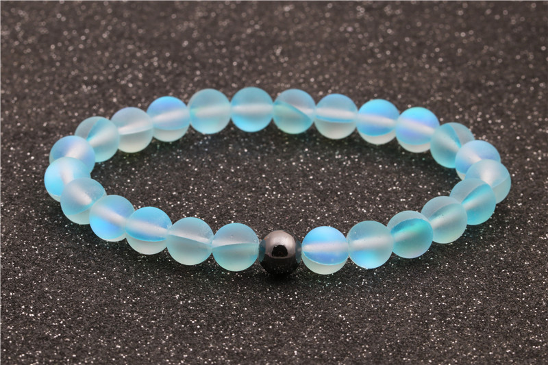 Fashion Moonstone Beaded Bracelets display picture 2