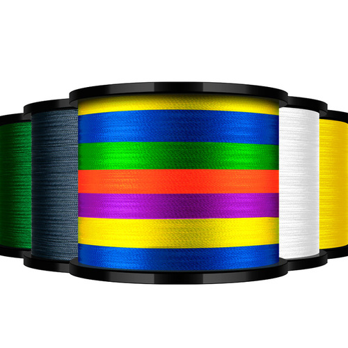 Muzi 500-meter 8-braid fishing strong horse line finely braided sea fishing Luya pe fishing line main line sub-line strong pulling force