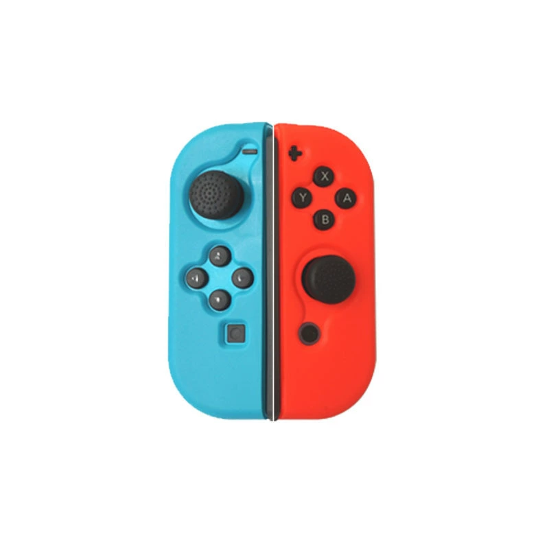 ДОМОНАТ SWITCH геймпад защитный чехол все-в-одном разделенный TPU матовый красный синий геймпад мягкий клей NS силиконовый чехол