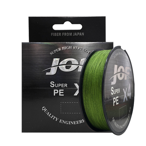 JOF 500m 4-braid strong horse fishing line, anti-biting line, fishing line, fishing line wholesale, fishing line cross-border