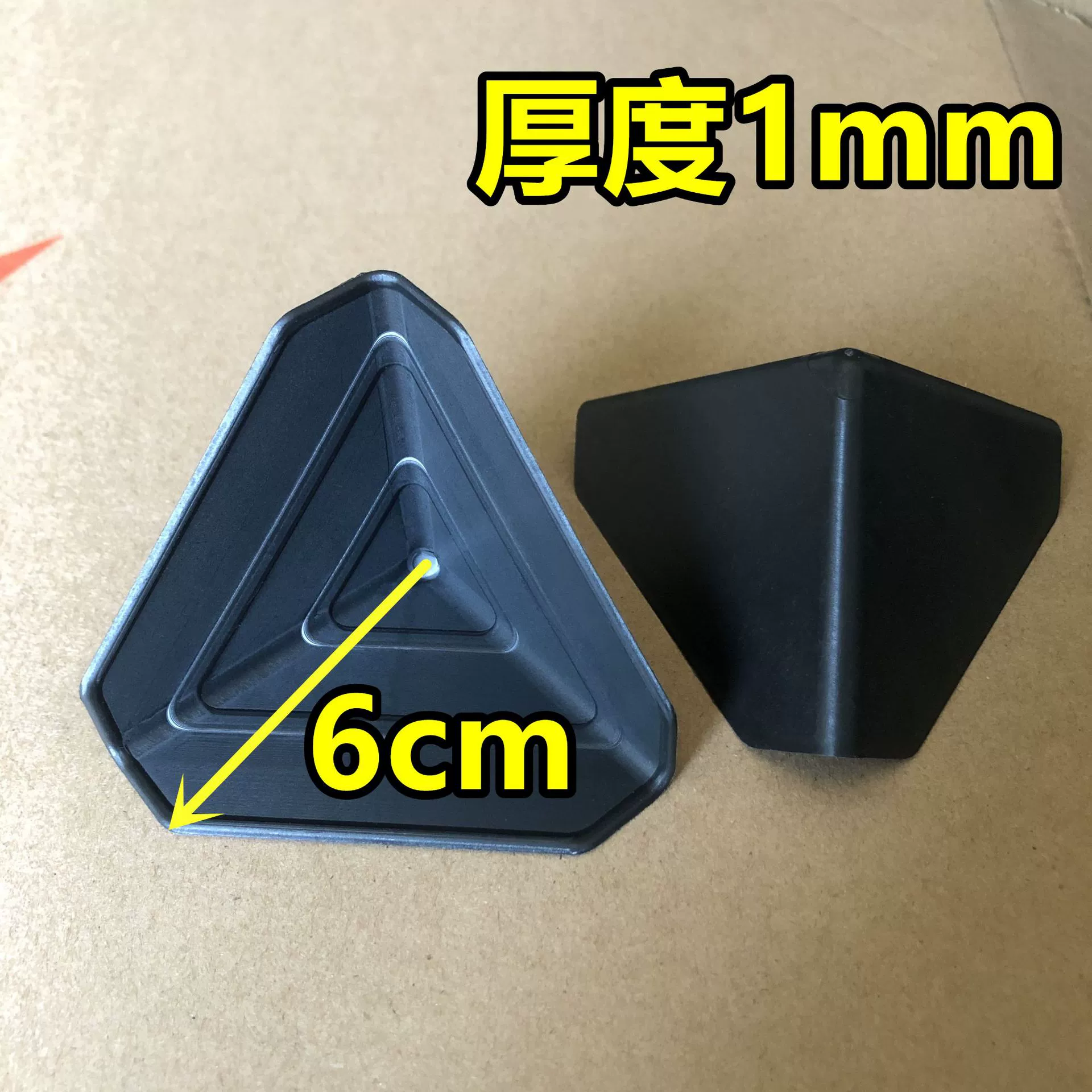 6 см угловой протектор для мебели, картонная упаковка, трехсторонний пластиковый угловой протектор, упаковка для поделок, защита от столкновений, прямая продажа с фабрики