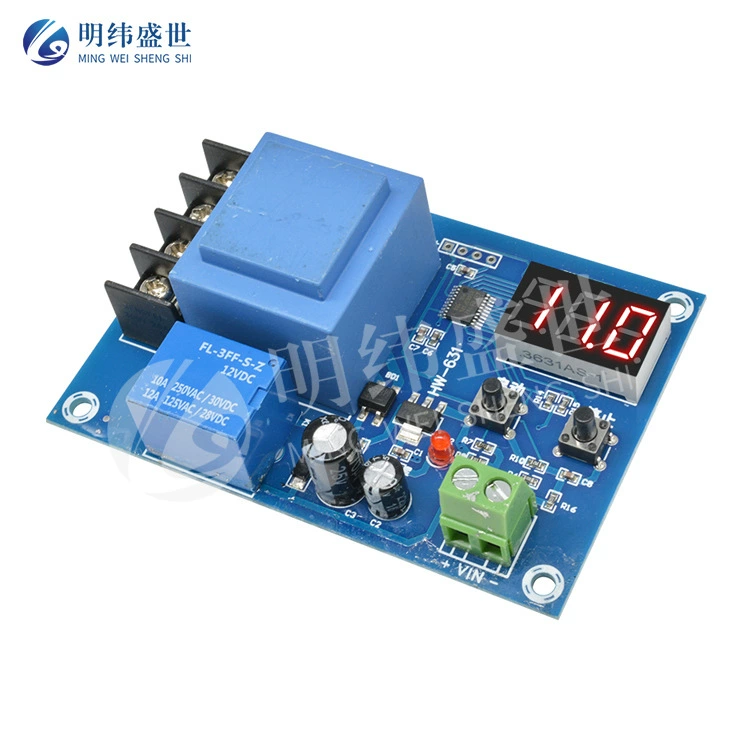 XH-M602 Модуль управления зарядкой литиевой батареи 3,7-120 В высокоточная плата защиты от перезарядки напряжения