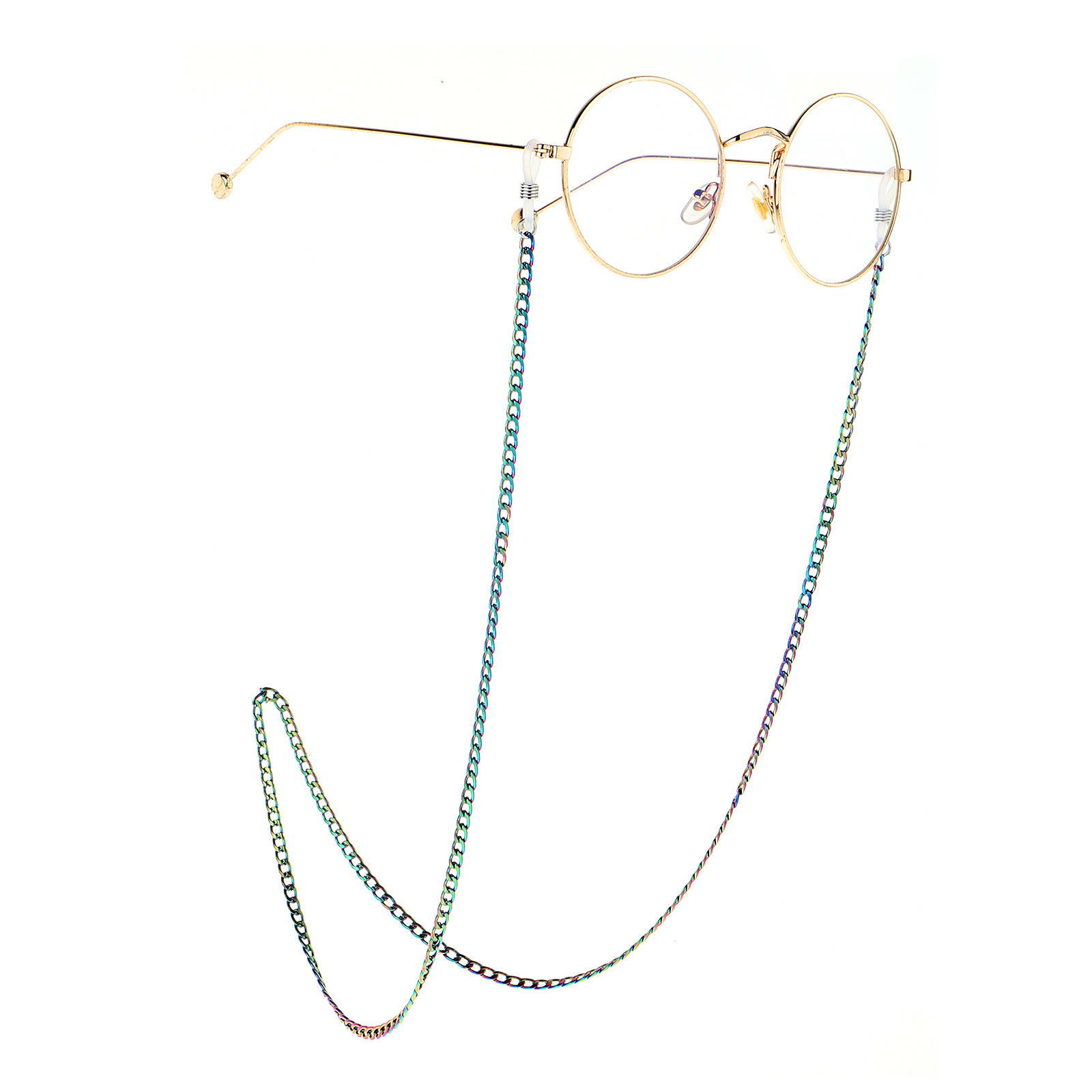 Colorful Cross-border Hot Sun Eyeglasses Chain Is Not Easy To Fade Fashionable Non-slip Lanyard Eyeglasses Chain Anti-lost display picture 4