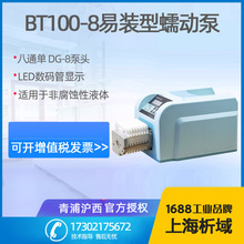 上海青浦滬西BT100-8八通道恆流泵/數顯無級變數
