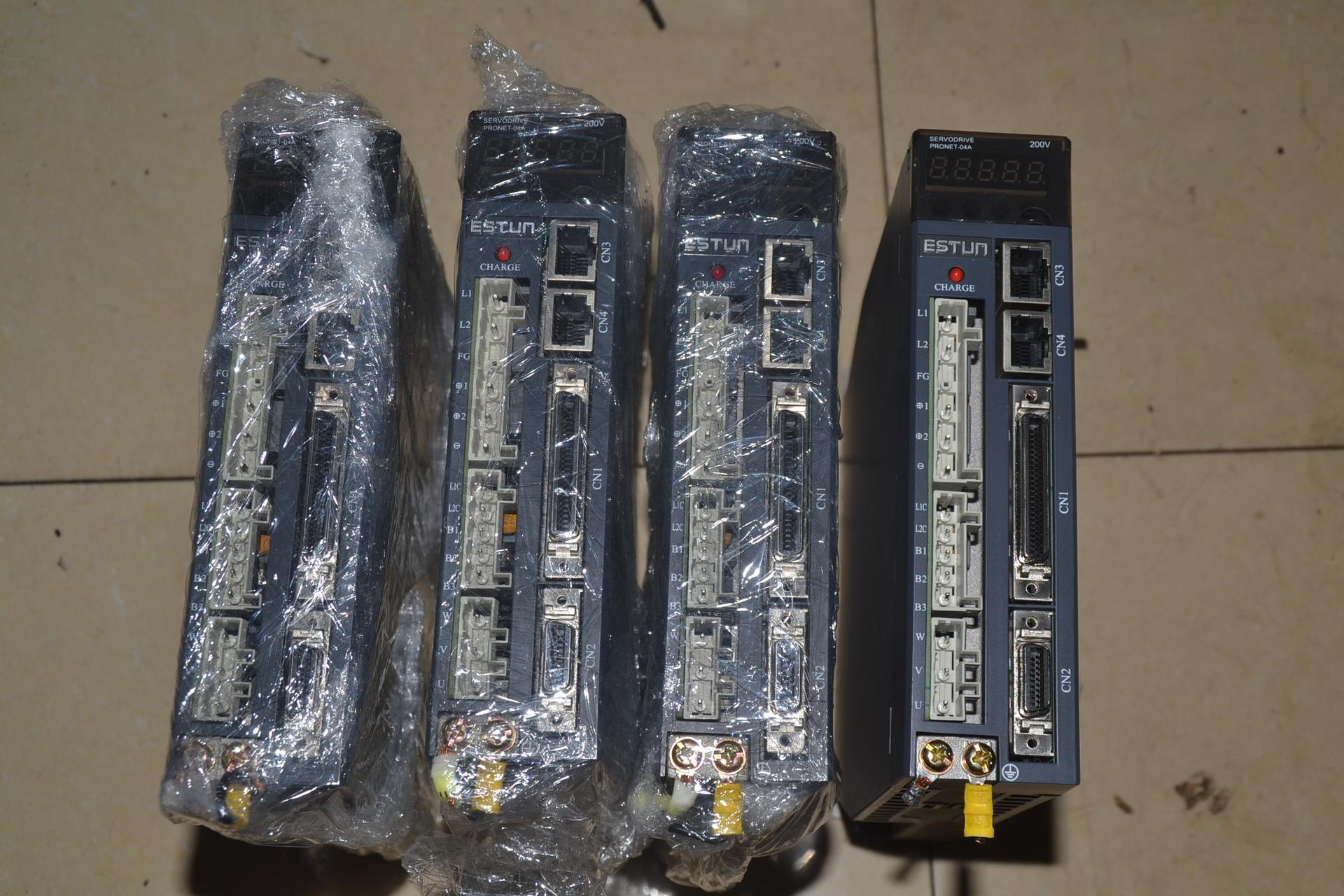 埃斯顿PRONET-02AMF EMJ-02AFB24 200W 60带刹车伺服电机驱动器